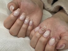 ネイルアヴァンス 京橋店(Nail AVANCE.)/アシンメトリー★テラコッタ