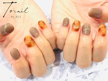 ティーネイル/秋ネイル