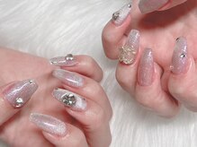 リフュージュ 隠れ家/マグネットネイル/ブランドロゴ