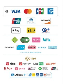 ハレハダ(HAREHADA)/さまざまな決済方法があります！