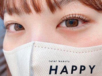 ハッピー(HAPPY)の写真/すっぴんでも目力UP！仕上がりの持続性◎自まつ毛にも優しい♪下向きまつげにお悩みの方にも☆