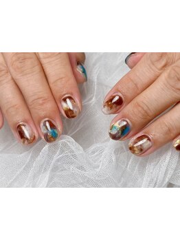 ショートネイルデザインが豊富