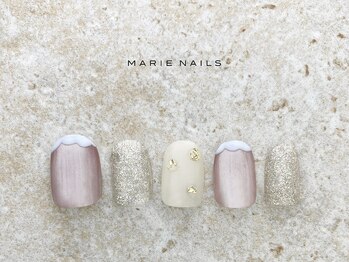 マリー ネイルズ いわきラトブ店(MARIE NAILS)/定額6,600円税込 1211c