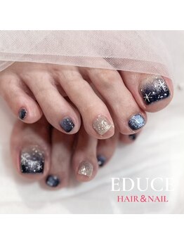 エデュース(EDUCE)/冬ネイル