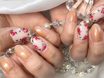 アート4本ネイル+メニューミラー