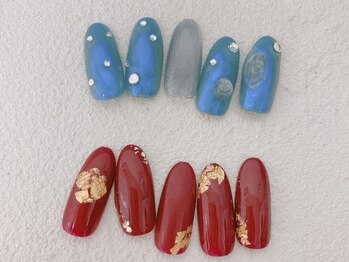 インミニネイルサロン 上野御徒町(INMENE)/デザイン定額Bコース¥6600