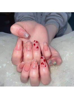 クイーンズビューティーサロン 歌舞伎町店(Queen's beauty salon)/チップ長さ出し10本+定額コース