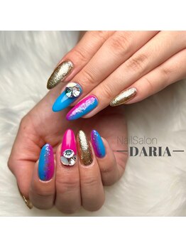 ダリア(Daria)/☆夏感満載☆スカルプネイル