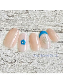 ネイルサロン クイル(QUILL)/９月ちょこっとアート（２）