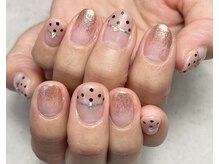 ヘアーアンドネイル ルシア(Hair&Nail Lucia)/可愛らしい水玉で秋らしく！