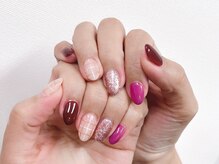 フォンテーヌブロー 野々市店(Fontaine Brow)/付け放題フリーデザインネイル