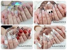 ネイルサロン カラーエイト(Nailsalon COLOR.8)の雰囲気（スカルプは6990円からの低価格コース有り♪サロンでアート追加OK）