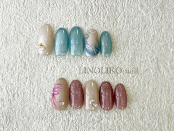 リノリコネイル 元住吉(Lino Liko nail)/8月☆8500円定額デザイン