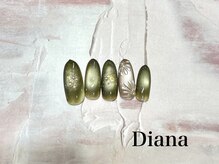 ディアナ ひたちなか高場店(DIANA)/定額ネイル7700円 A-208