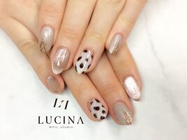 C-83 牛柄アクセサリーネイル