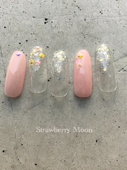 サロンストロベリームーン(Salon Strawberry Moon)/スプリングネイル