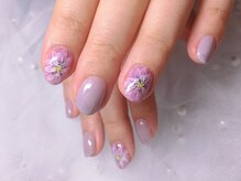 ネイルサロン リン(Lin)/手描きフラワー