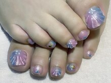 キャディーネイルズ(Caddy' Nails)/マーメイドシェルネイル