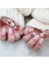 クリーム(Nail Atelier CREAM)/ハートパーツ