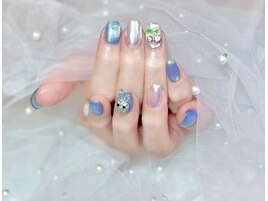 マグネット&オーロラネイル