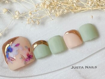 ジャスタネイルズ(JUSTA NAILS)/定額デザイン 　フット