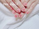 かわいいチークネイル