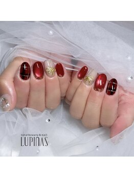 ルピナス(LUPINAS)/チェックネイル