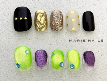 マリー ネイルズ いわきラトブ店(MARIE NAILS)の写真/★定額¥7,700(税込)！初回オフ無料/クチコミ数福島県no.1/予約はお早めに/１week保証付き♪最新トレンド◎
