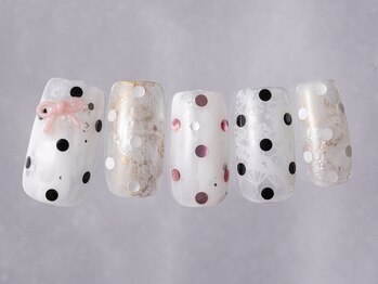 ニュアンスレースドット¥8480