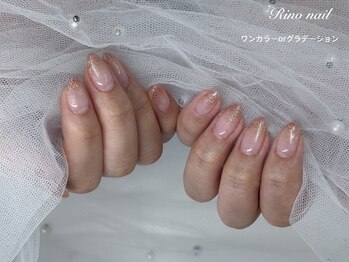 リノ ネイル(Rino nail)/春ラメネイル　80410