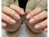 【HAND】カラーベースフレンチ ¥8200 《パラジェル》