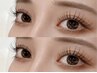 マツエク[フラットラッシュ160本］コーティング付き