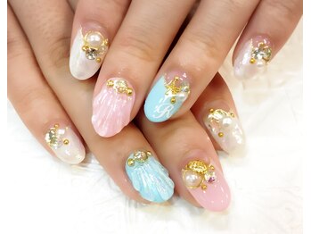 ビービーネイル(BB)/大人気の人魚の鱗