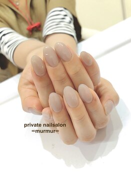 プライベート ネイルサロン マーマ(murmur)/ナチュラルワンカラー