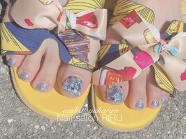 埋め尽くしネイル