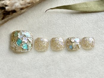 オル('olu)/フットネイル/フラッシュネイル