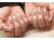 ノンブリック 並木店(Nomblic)/オーロラミラーネイル