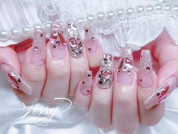 シシー 難波店(sissy)/キラキラグラデーションネイル