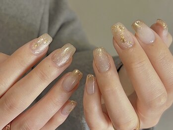 ニコルネイル(nicole nail)/ゴールドネイル