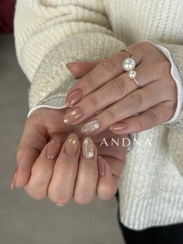 うるちゅるネイルが可愛い♪