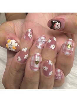 リノネイル(Lino Nail)/キャラクターネイル/Ayaka担当