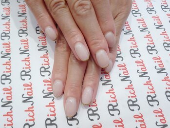 ネイル リッチ(Nail Rich)/細フレンチ