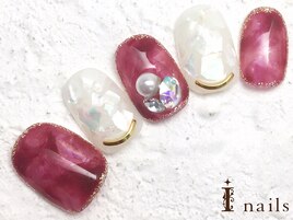 赤べっ甲ネイル　10480円