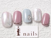 アイネイルズ 梅田店(I nails)/くすみカラーニュアンス￥8200