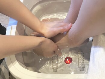 ルアバイアロ(Lua by Alo's)/フットバスで心も温まる～