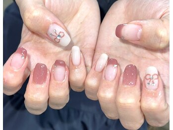 サブスク ネイルアンドアイ(サブスク NAIL&EYE)/定額フレンチコース