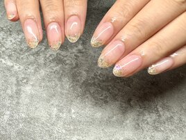 ラメグラデーション