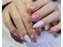 パーミル アイ アンド ネイル クマモト(permille ‰ eye&nail Kumamoto)/ツイードネイル
