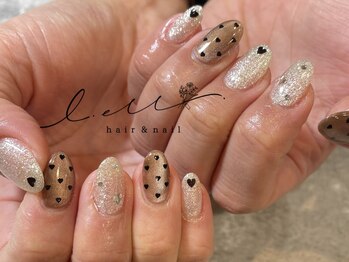 エル(ell.)/バレンタインネイル