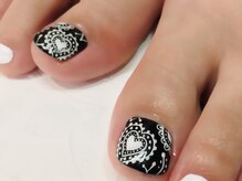 ビービーネイル(BB)/レース柄